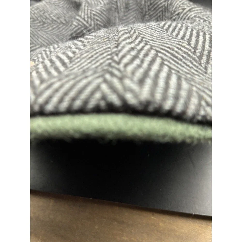 Boston Scally Co Hat Newsboy Scally Mens Small Herringbone Plaid Galway Tweed